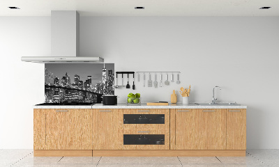 Cooker splashback Manhattan at night