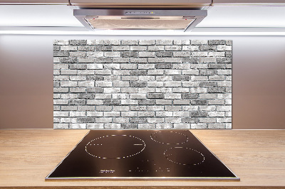 Kitchen splashback Brick wall