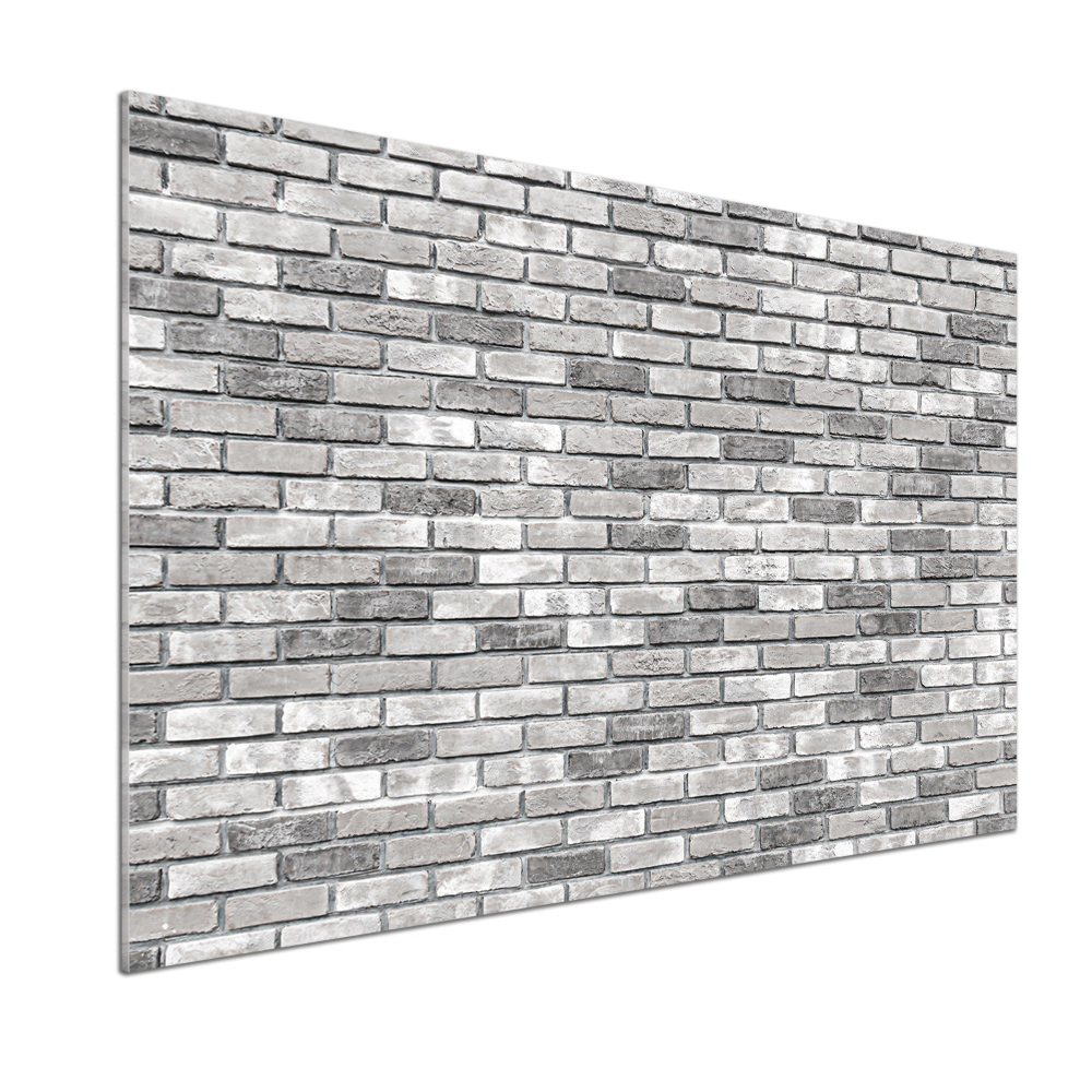 Kitchen splashback Brick wall