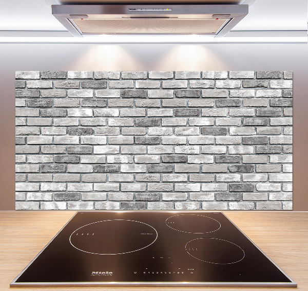 Kitchen splashback Brick wall