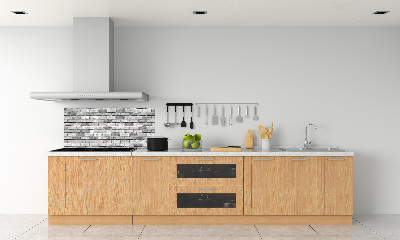 Kitchen splashback Brick wall