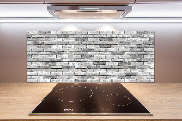 Kitchen splashback Brick wall