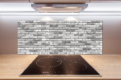 Kitchen splashback Brick wall