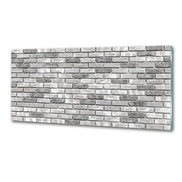 Kitchen splashback Brick wall