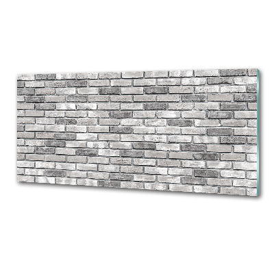 Kitchen splashback Brick wall