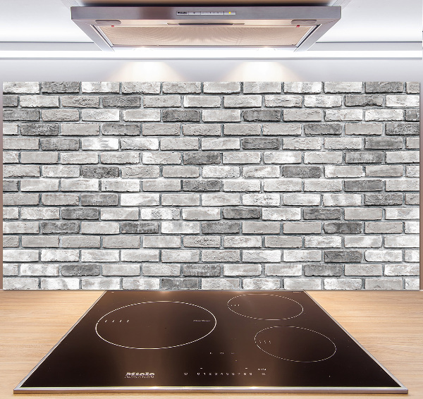 Kitchen splashback Brick wall