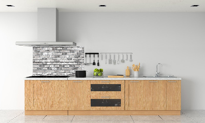 Kitchen splashback Brick wall