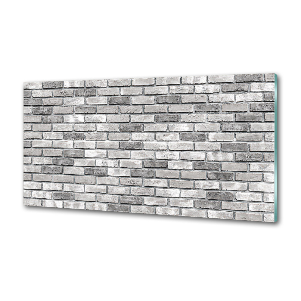 Kitchen splashback Brick wall