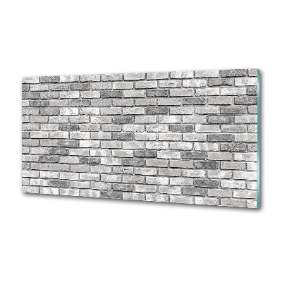 Kitchen splashback Brick wall