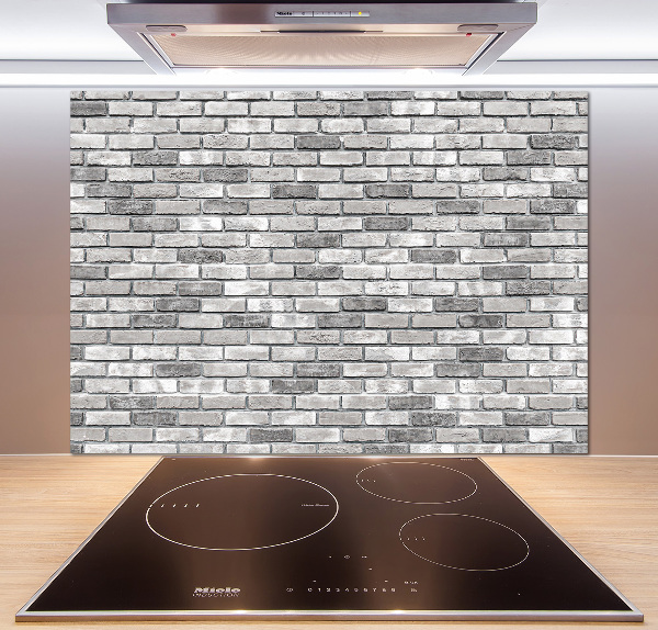 Kitchen splashback Brick wall