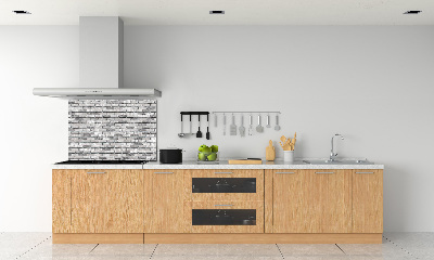 Kitchen splashback Brick wall