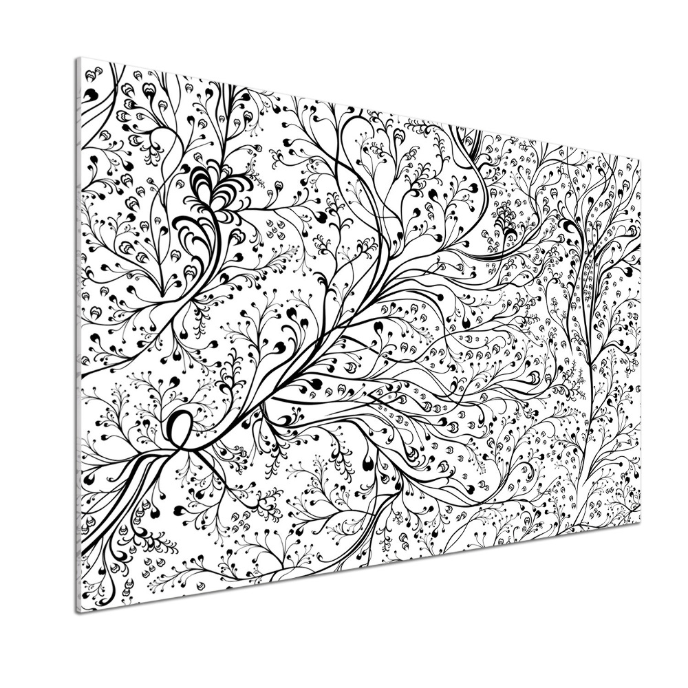 Kitchen wall panels Loved branches