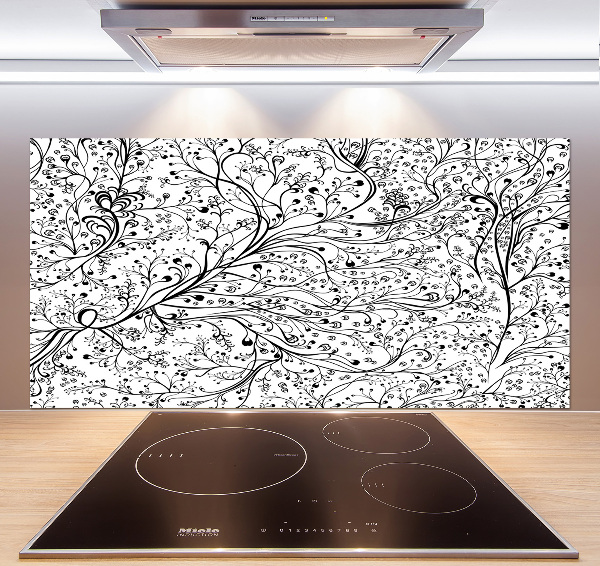 Kitchen wall panels Loved branches