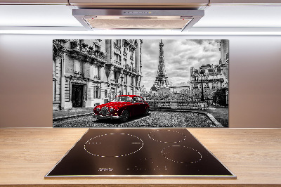 Cooker splashback Red limousine