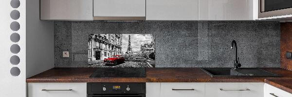 Cooker splashback Red limousine