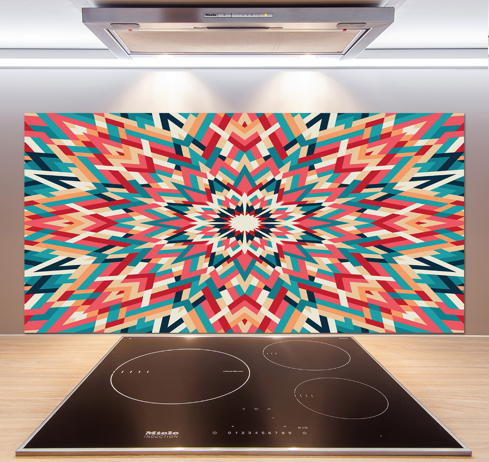 Kitchen wall panels Kaleidoscope