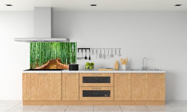 Cooker splashback Bamboo forest