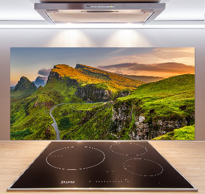 Cooker splashback Scotland Hills