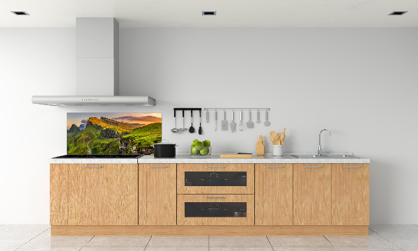 Cooker splashback Scotland Hills