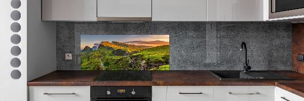 Cooker splashback Scotland Hills