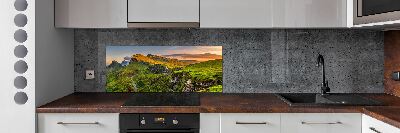 Cooker splashback Scotland Hills