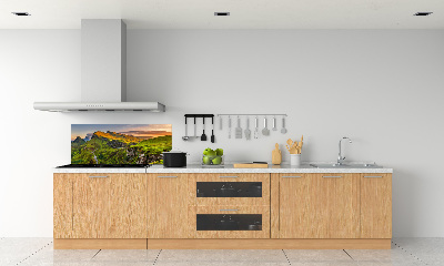 Cooker splashback Scotland Hills