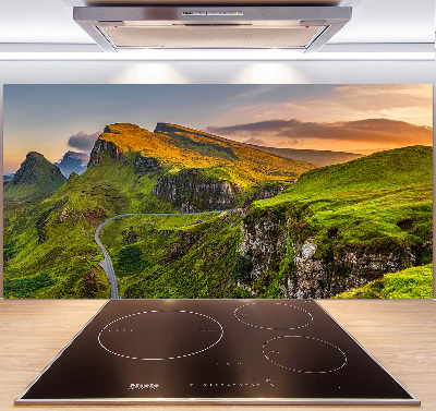 Cooker splashback Scotland Hills