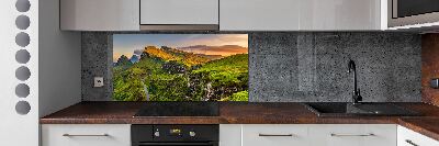 Cooker splashback Scotland Hills