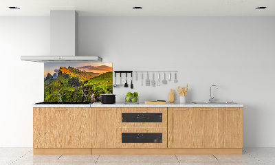 Cooker splashback Scotland Hills