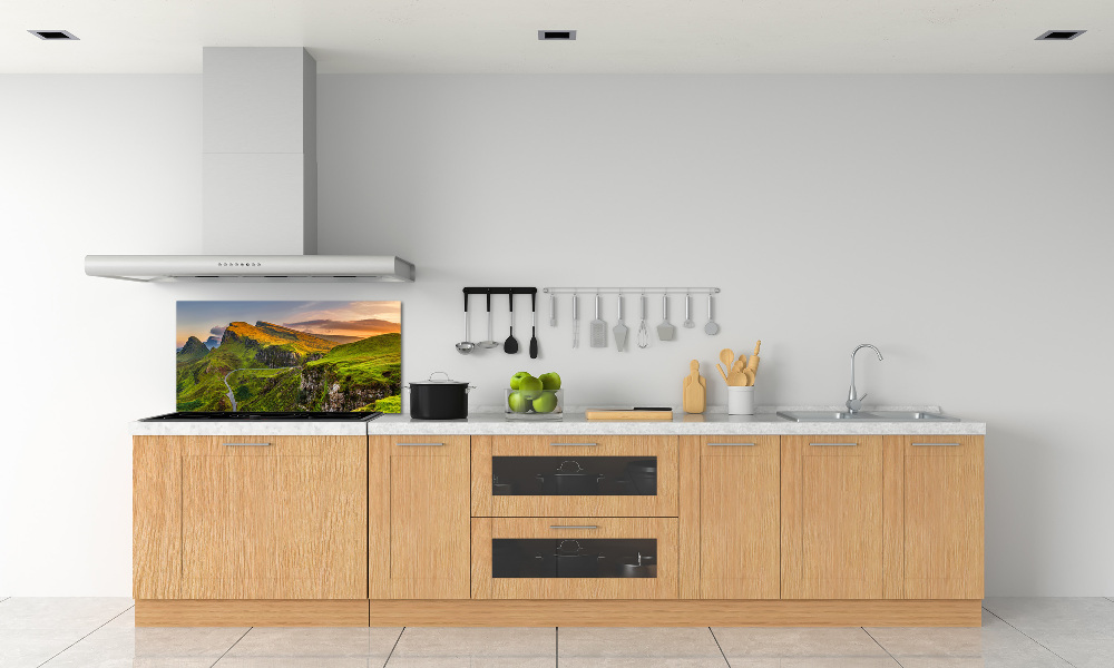 Cooker splashback Scotland Hills