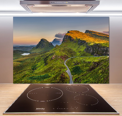 Cooker splashback Scotland Hills