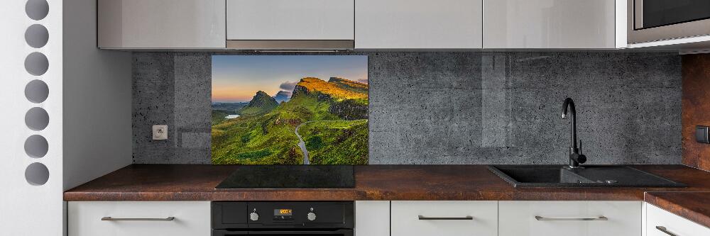 Cooker splashback Scotland Hills