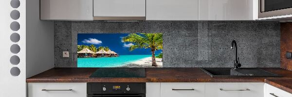 Cooker splashback Bungalowy Maldives