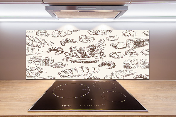 Kitchen splashback Bread