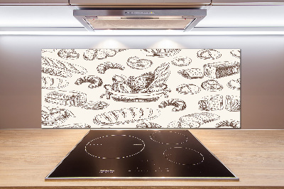 Kitchen splashback Bread