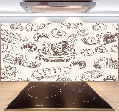 Kitchen splashback Bread