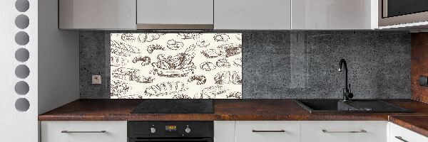 Kitchen splashback Bread