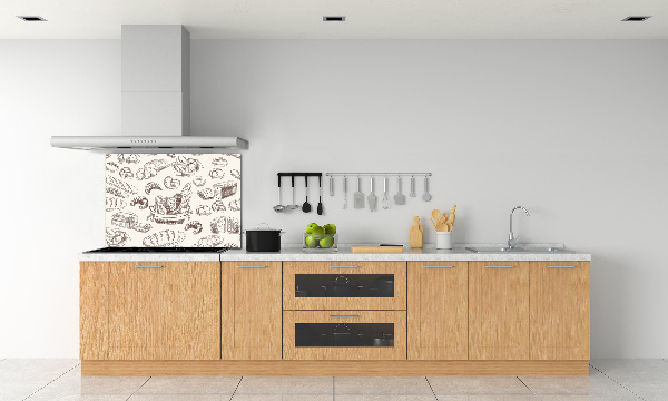 Kitchen splashback Bread