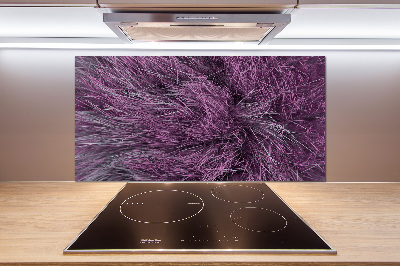 Cooker splashback Pink fur