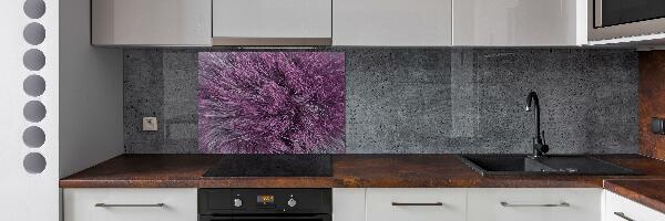 Cooker splashback Pink fur