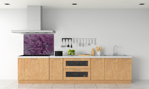 Cooker splashback Pink fur