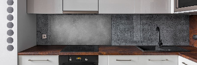 Kitchen splashback Concrete background