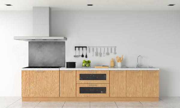 Kitchen splashback Concrete background