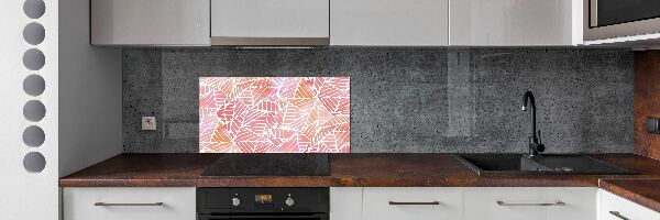 Splashback panel for kitchen Abstract background