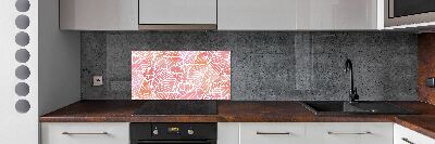 Splashback panel for kitchen Abstract background