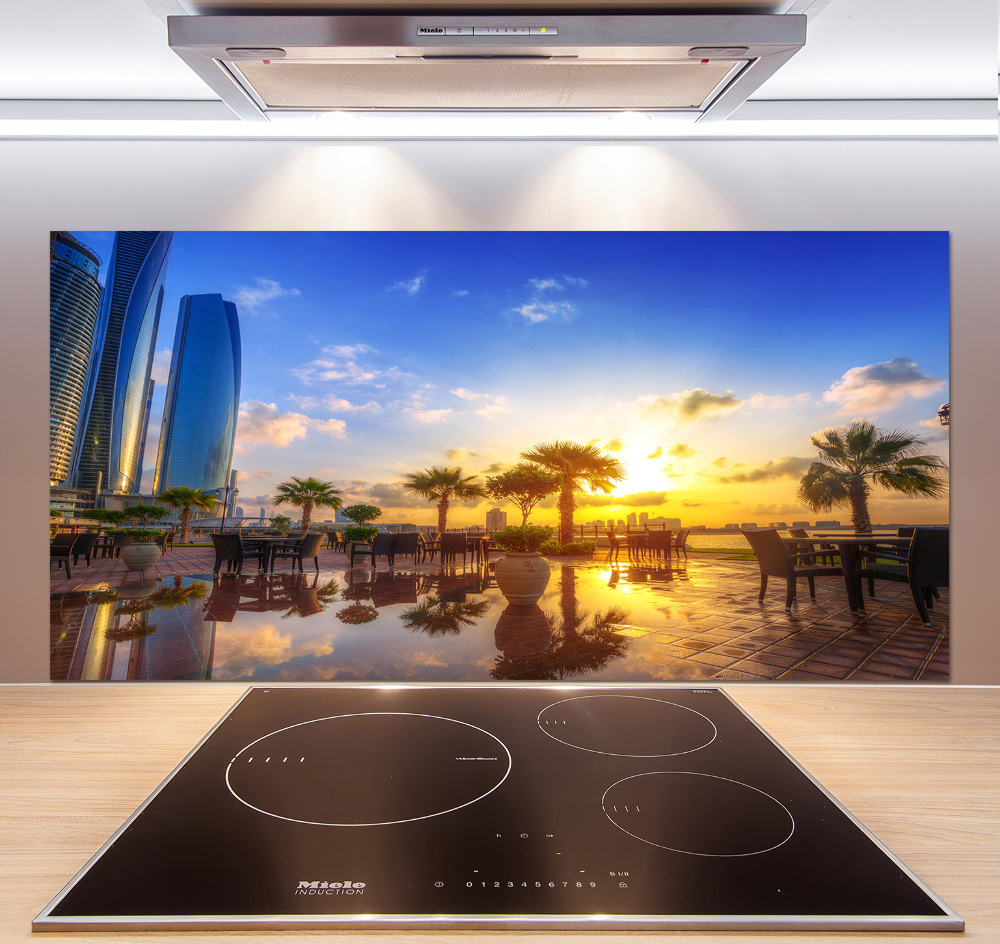 Kitchen splashback Abu