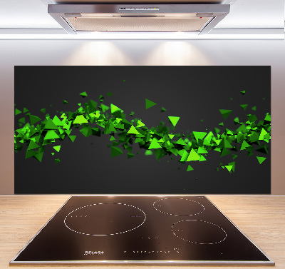 Cooker splashback Geometric wave