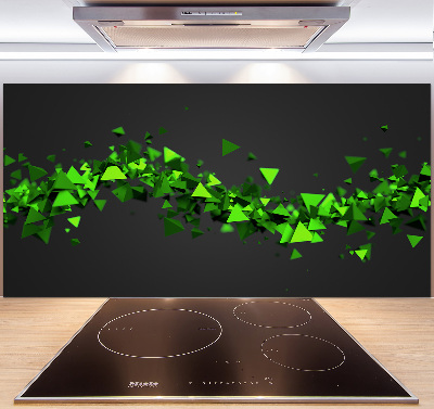 Cooker splashback Geometric wave