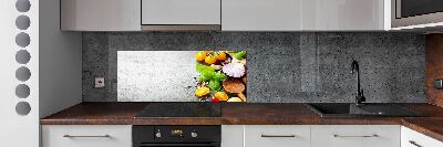 Cooker splashback Vegetables