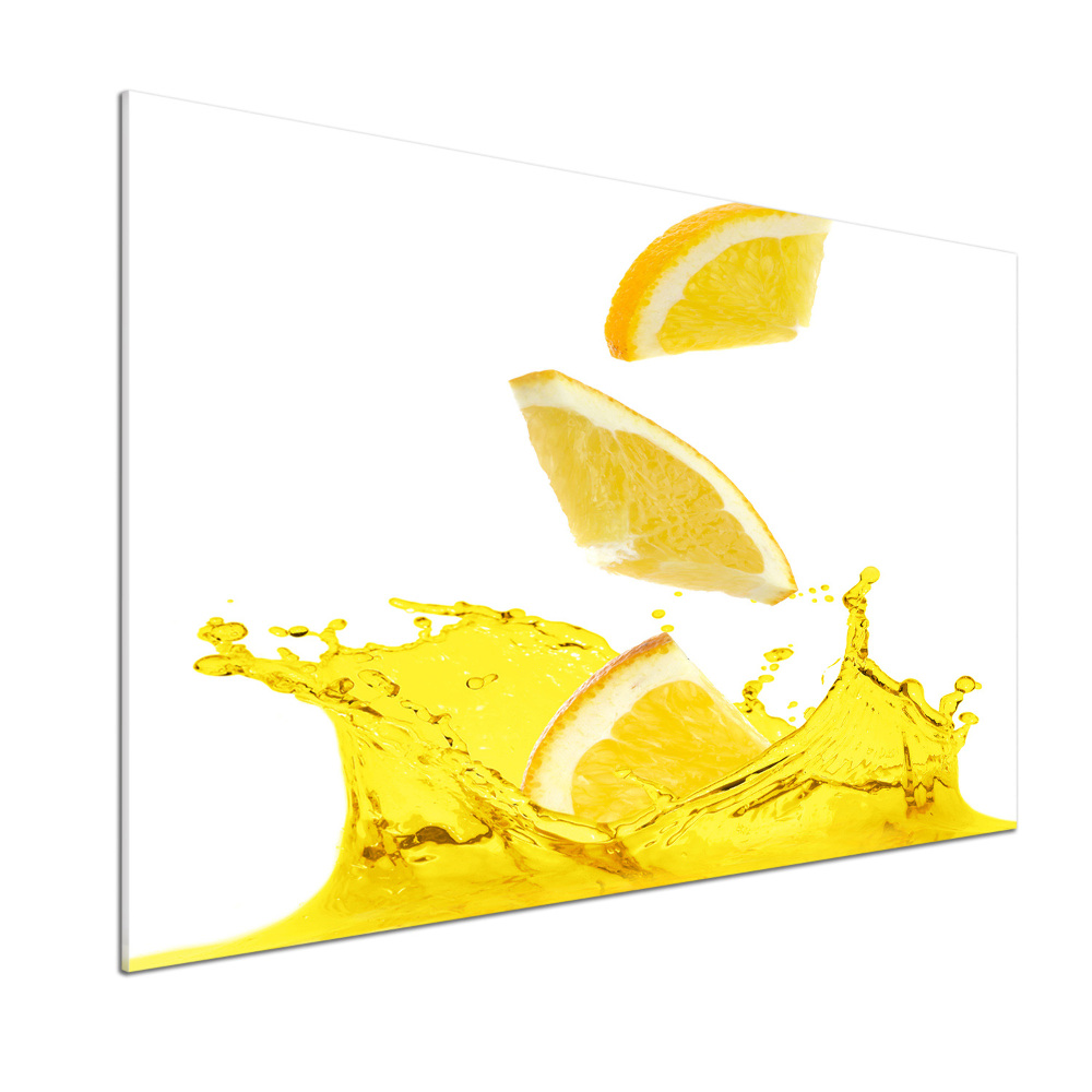 Cooker splashback Lemon slices